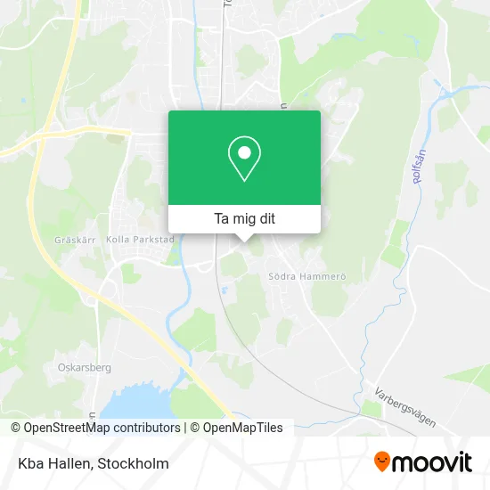 Kba Hallen karta