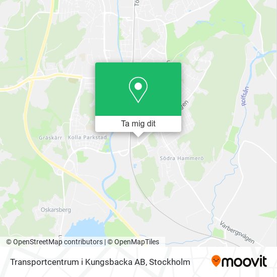 Transportcentrum i Kungsbacka AB karta