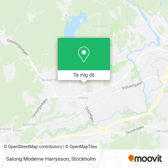 Salong Moderne Harrysson karta