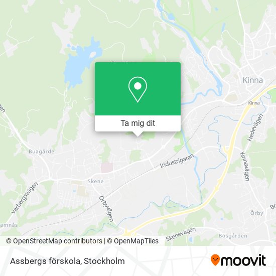 Assbergs förskola karta