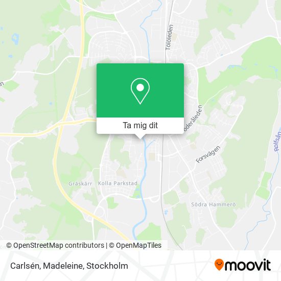 Carlsén, Madeleine karta