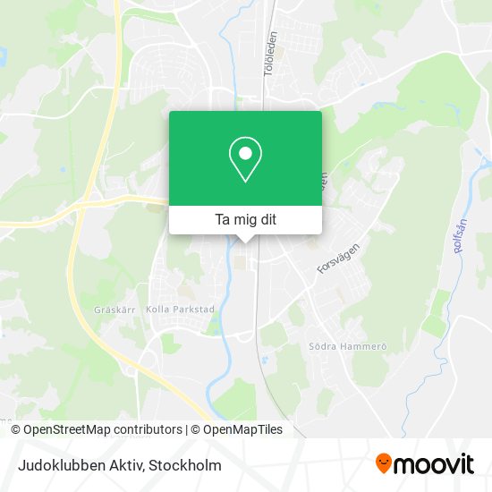 Judoklubben Aktiv karta