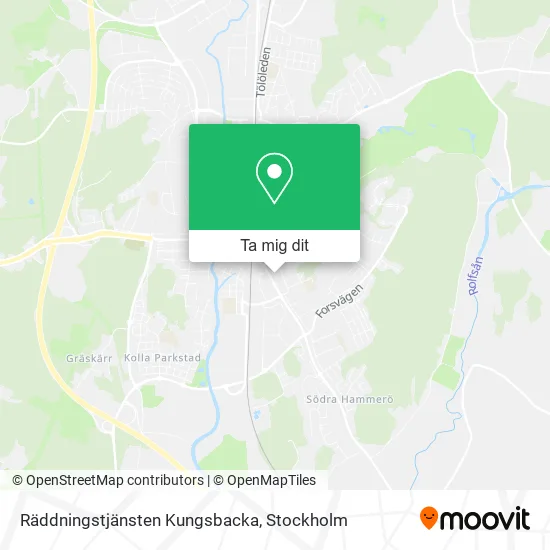 Räddningstjänsten Kungsbacka karta
