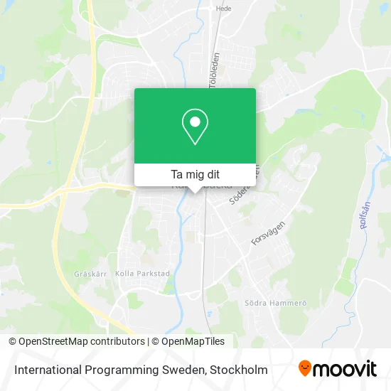 International Programming Sweden karta