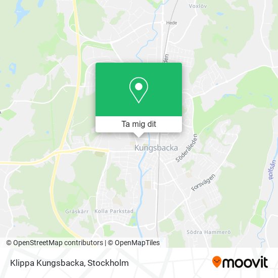 Klippa Kungsbacka karta