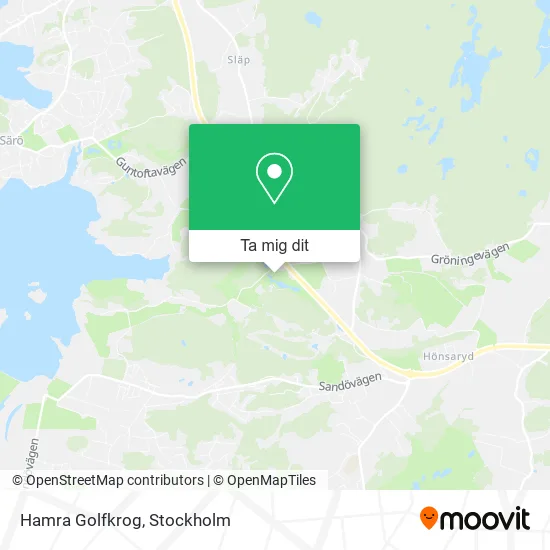 Hamra Golfkrog karta