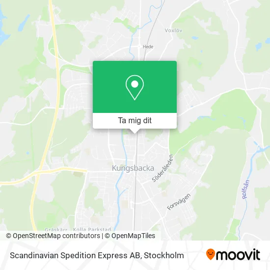 Scandinavian Spedition Express AB karta