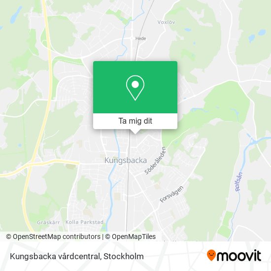 Kungsbacka vårdcentral karta