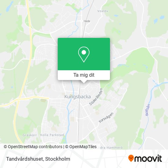 Tandvårdshuset karta