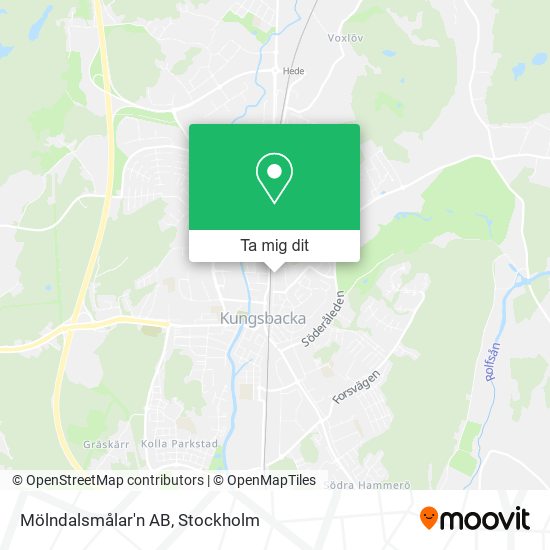 Mölndalsmålar'n AB karta
