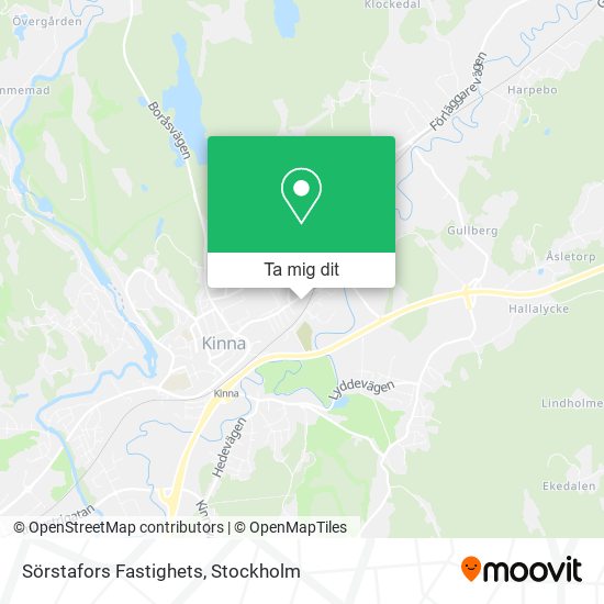Sörstafors Fastighets karta
