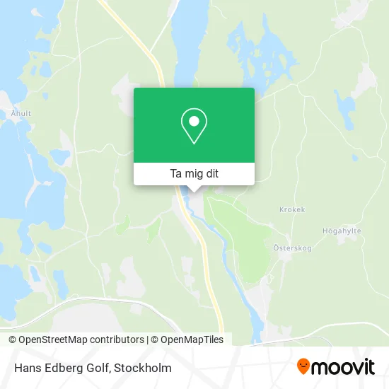 Hans Edberg Golf karta