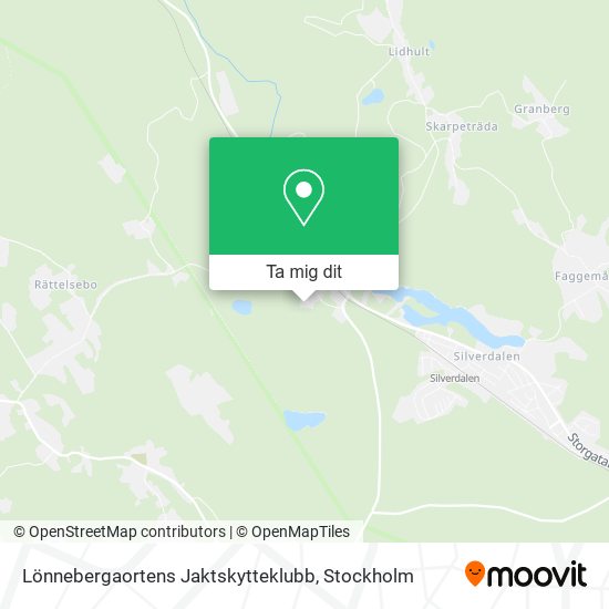 Lönnebergaortens Jaktskytteklubb karta