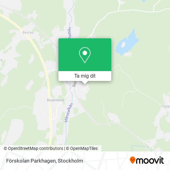 Förskolan Parkhagen karta