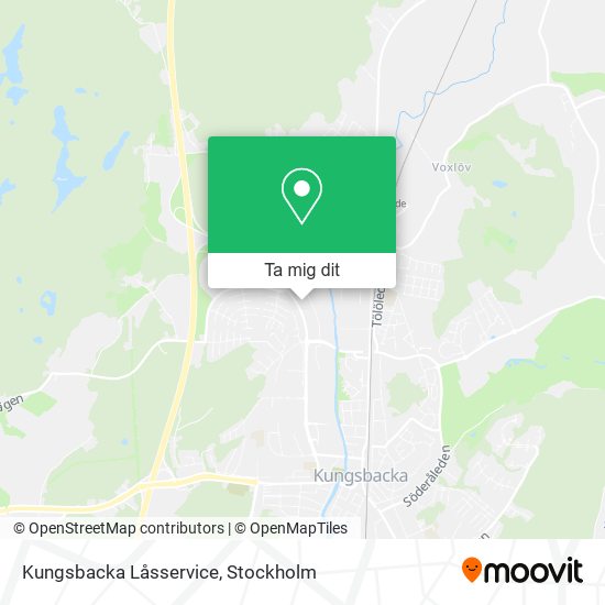 Kungsbacka Låsservice karta