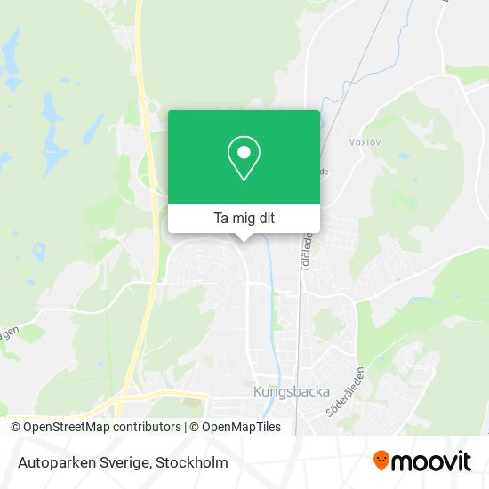 Autoparken Sverige karta