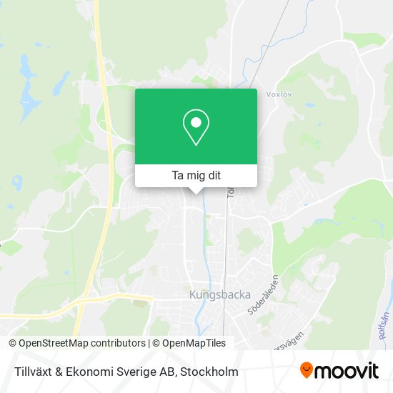 Tillväxt & Ekonomi Sverige AB karta