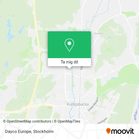 Dayco Europe karta