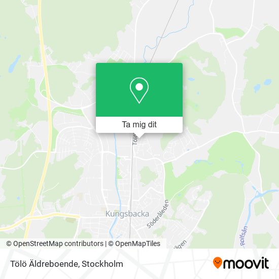 Tölö Äldreboende karta