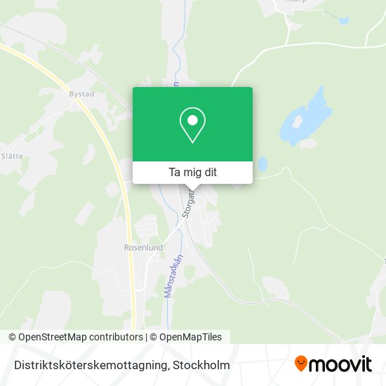 Distriktsköterskemottagning karta