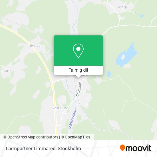 Larmpartner Limmared karta