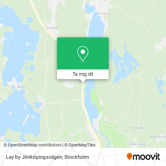 Lay by Jönköpingsvägen karta