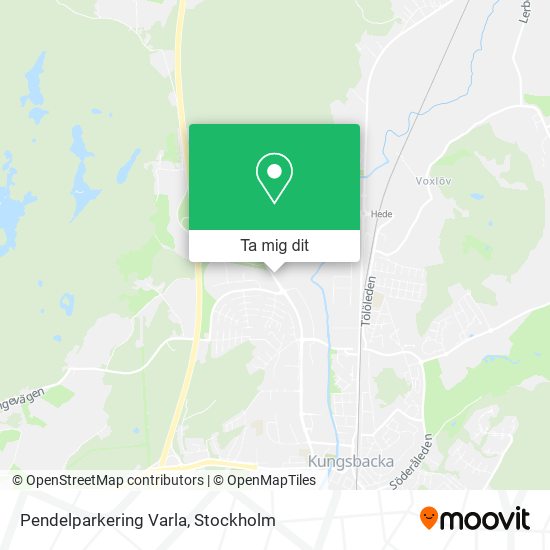 Pendelparkering Varla karta
