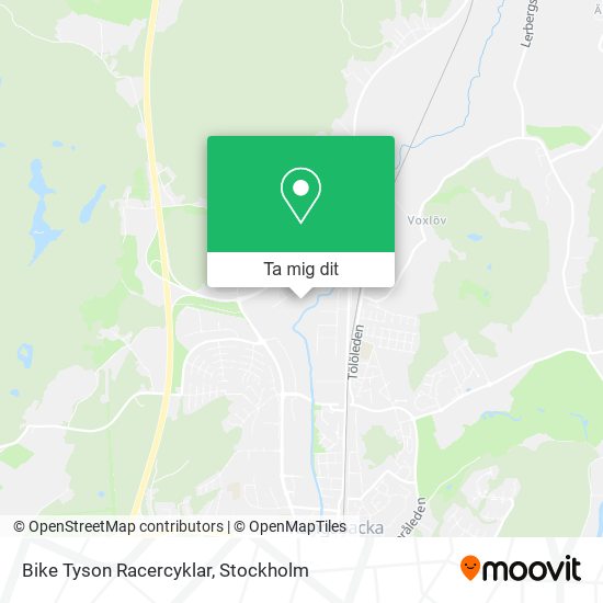 Bike Tyson Racercyklar karta