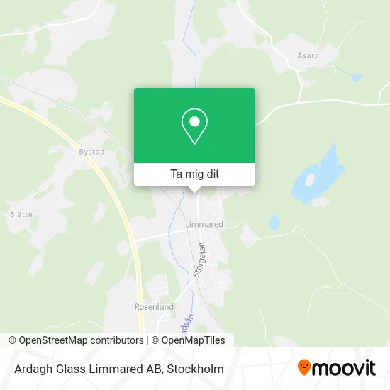 Ardagh Glass Limmared AB karta