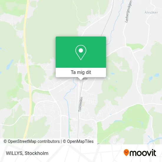 WILLYS karta