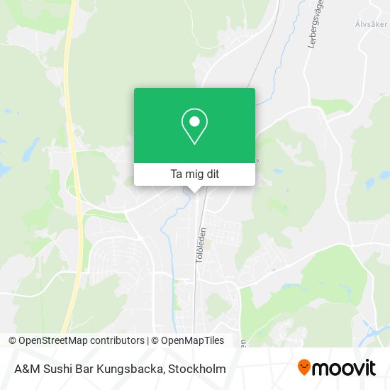 A&M Sushi Bar Kungsbacka karta