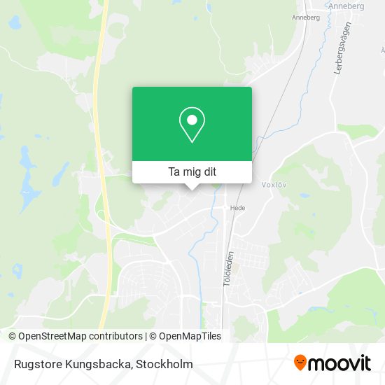 Rugstore Kungsbacka karta