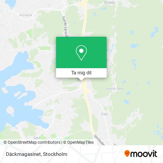 Däckmagasinet karta