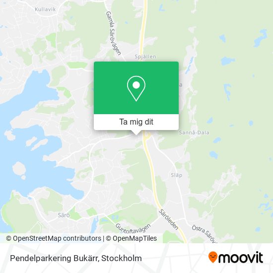 Pendelparkering Bukärr karta