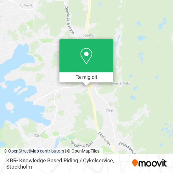 KBR- Knowledge Based Riding / Cykelservice karta