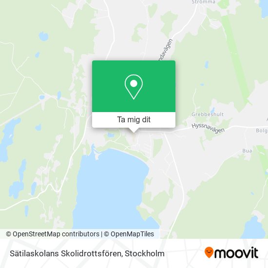 Sätilaskolans Skolidrottsfören karta