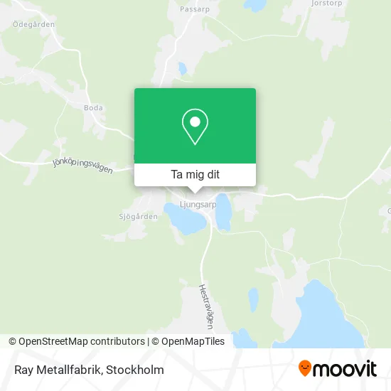 Ray Metallfabrik karta