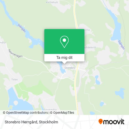 Storebro Herrgård karta