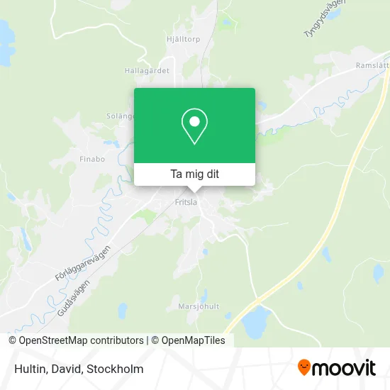Hultin, David karta