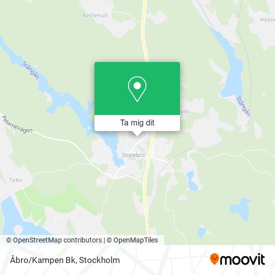 Åbro/Kampen Bk karta