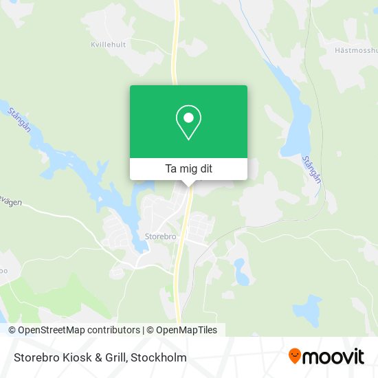 Storebro Kiosk & Grill karta