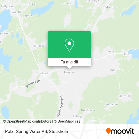 Polar Spring Water AB karta