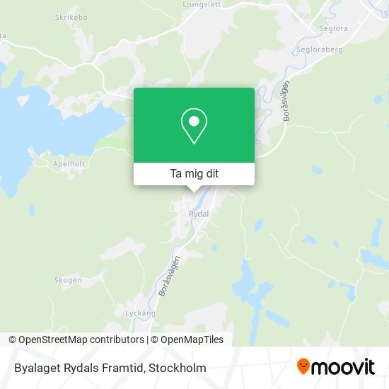 Byalaget Rydals Framtid karta