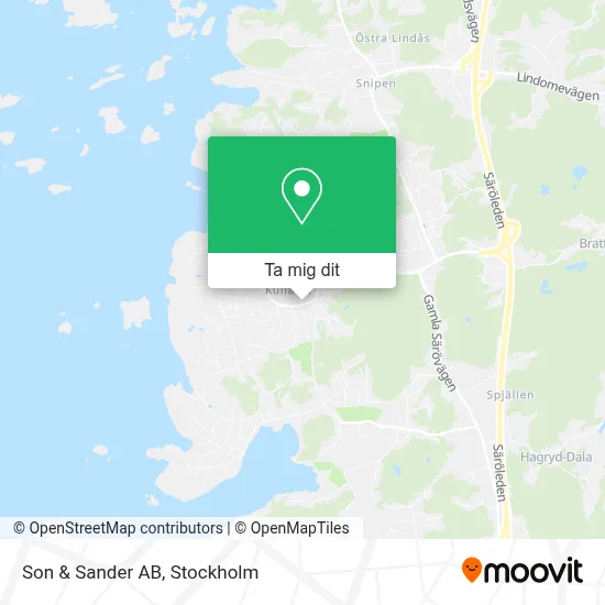 Son & Sander AB karta