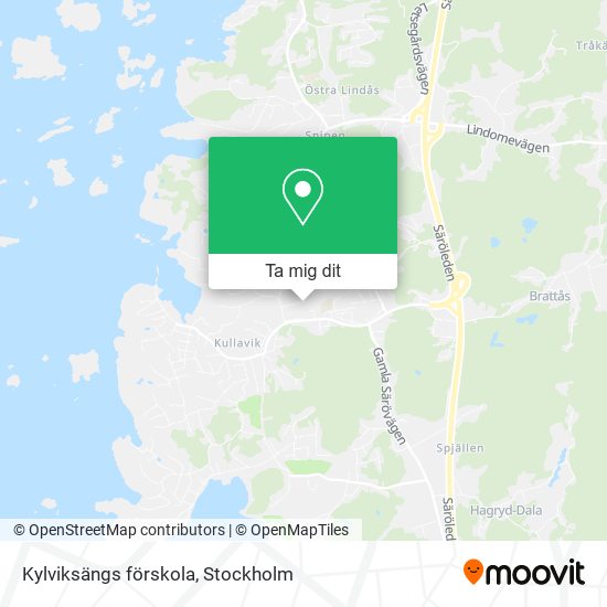 Kylviksängs förskola karta