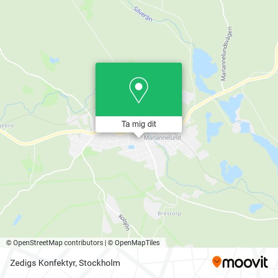 Zedigs Konfektyr karta