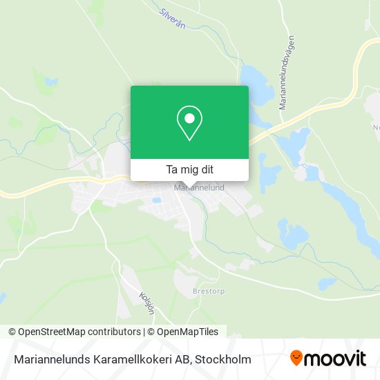 Mariannelunds Karamellkokeri AB karta