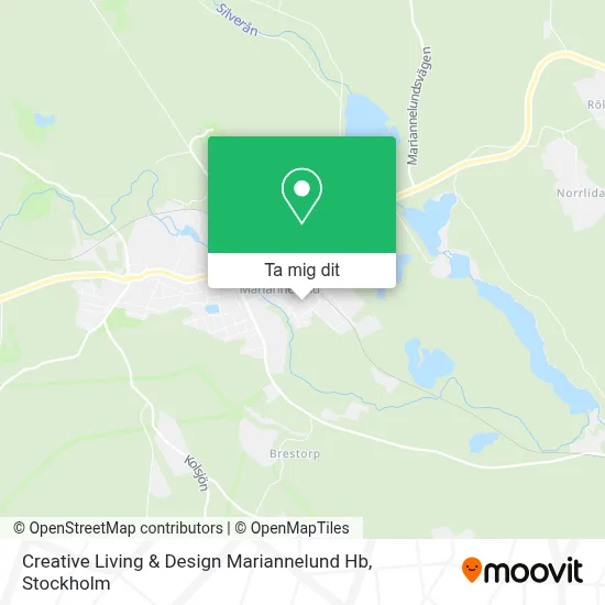 Creative Living & Design Mariannelund Hb karta