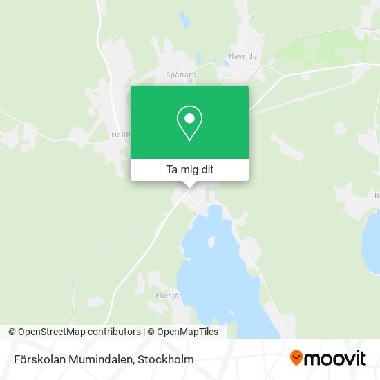 Förskolan Mumindalen karta