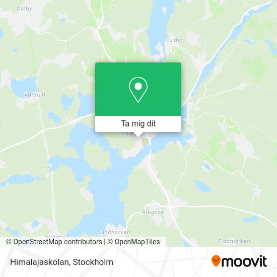 Himalajaskolan karta